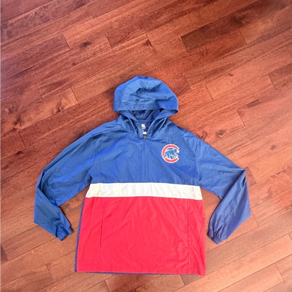 Genuine Merchandise Other - Genuine Merchandise Chicago Cubs Blue and Red Windbreaker Large